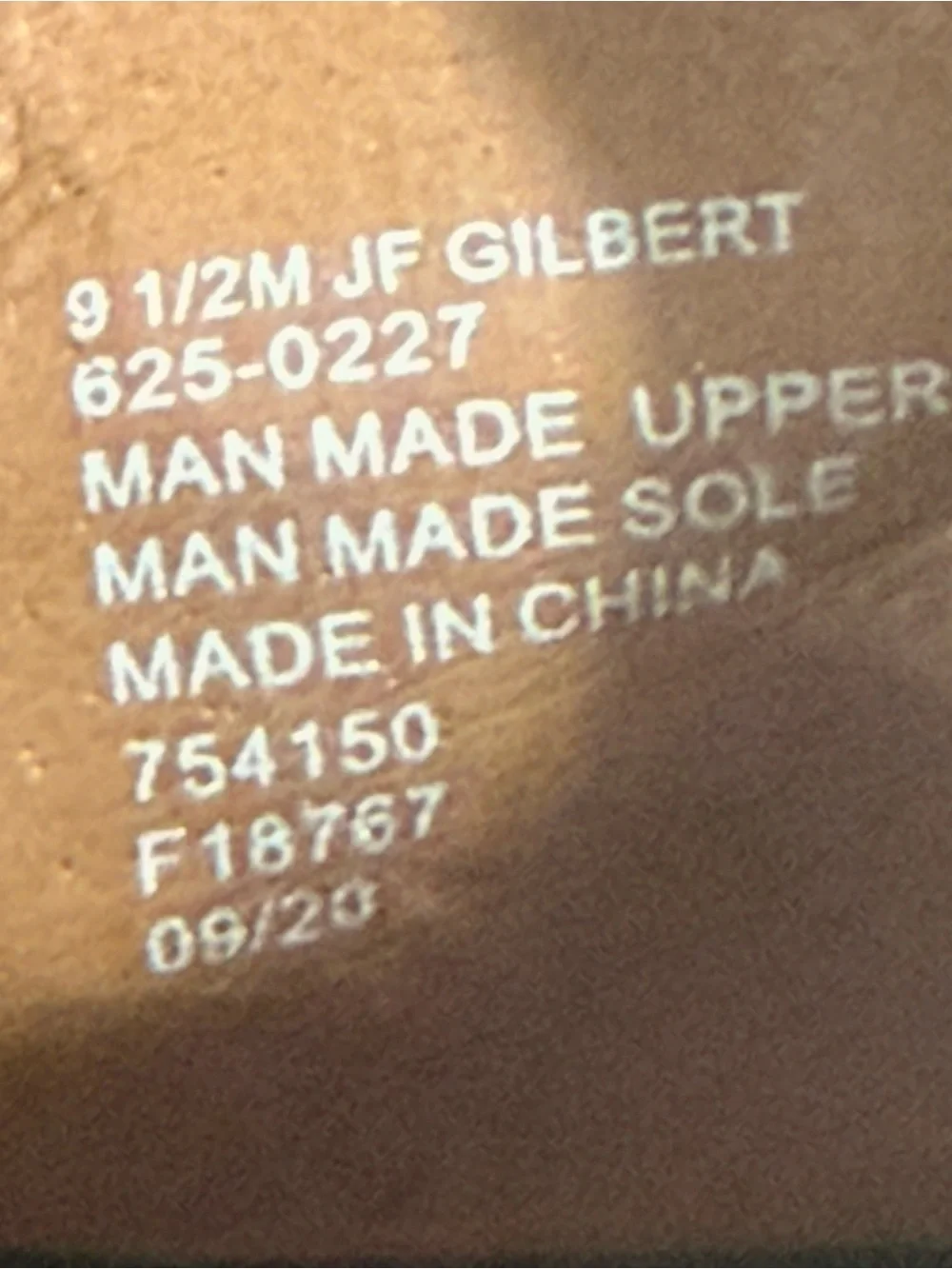 J. Ferrar Gilbert classic brown